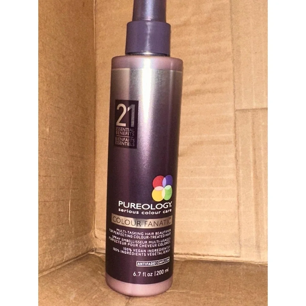 Pureology Color Fanatic Multi-Tasking‎ Hair Beautifier 6.7oz 21 Benefits Spray